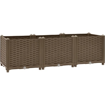 VidaXL Vyvýšený záhon 120 x 40 x 38 cm polypropylen