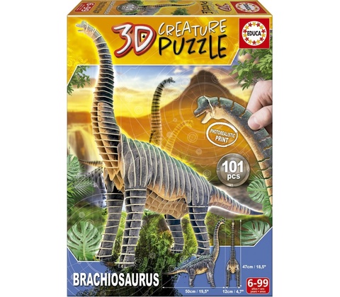 EDUCA 3D puzzle Brachiosaurus 101 ks