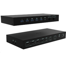 i-tec USB-C KVM Dock PRO for Three Hosts, Dual Video, with 2x Power Delivery, max 92W C31KVMDOCKPDPRO
