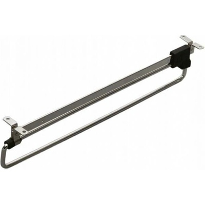 Walteco Výsuvný věšák na ramínka, délka 350mm, chrom/černý , 99352