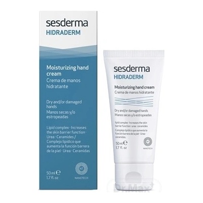 Sesderma Hidraderm hydratačný krém na ruky pre suchú a popraskanú pokožku 50 ml