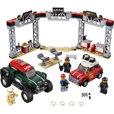LEGO® Speed Champions 75894 1967 Mini Cooper S Rally a 2018 MINI John Cooper Works Buggy
