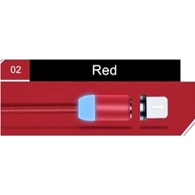 Alabanda E89 Magnetický dobíjecí, USB-C, 2m, červený