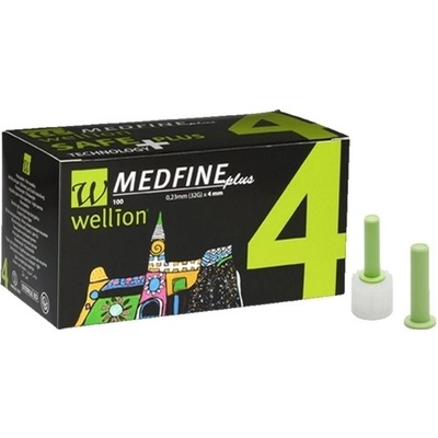 Wellion Medfine Plus Jehly 32Gx4 mm 100 ks inz.pera