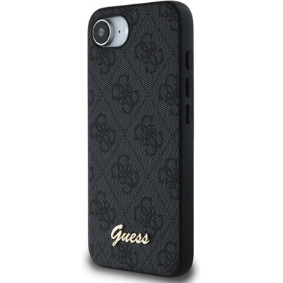 GUESS Калъф Guess 4G за iPhone 16e, GUHMPSE4HG4SHK (GUHMPSE4HG4SHK)
