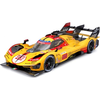 Bburago Ferrari 499P83 24h Le Mans Champion 2024 hard case 1:18