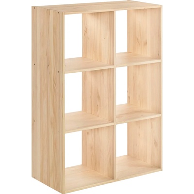 Astigarraga Dinamic Drevený regál borovica 105,4 x 70,8 x 33 cm DMC3X2.99