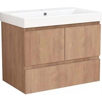 Inter Ceramic Конзолен PVC шкаф BETTINO-75 9047-75, Inter Ceramic, 61.5х75.5х46см (9047-75+УМИВ. 5953W-76CM)