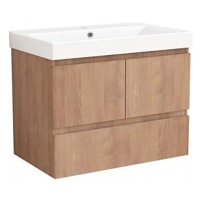 Inter Ceramic Конзолен PVC шкаф BETTINO-75 9047-75, Inter Ceramic, 61.5х75.5х46см (9047-75+УМИВ. 5953W-76CM)