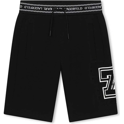 Karl Lagerfeld Детски къси панталони Karl Lagerfeld в черно (Z30026.114.150)