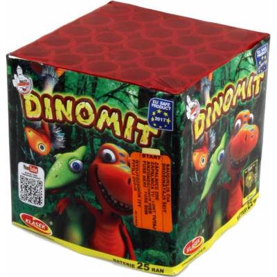 Kompaktní ohňostroj DINOMIT 25 ran