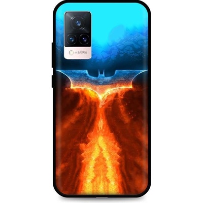 TopQ Vivo V21 5G silikon Fiery Batman