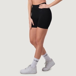 GymBeam Дамски безшевни шорти NEO Black L