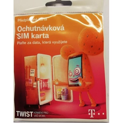 T-Mobile Předplacená Twist karta Ochutnávková SIM – Zboží Mobilmania