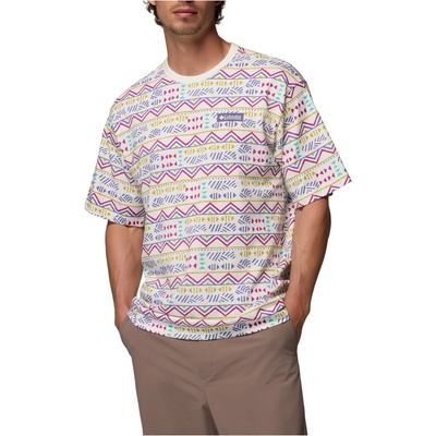 Columbia Мъжка тениска Columbia CSC Heavyweight Printed Tee T-shirt - Sea Salt / Horizons (216-7509-0412)