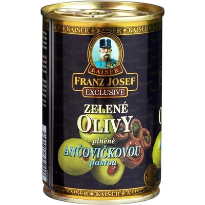 Franz Josef Kaiser Olivy zelené s ančovičkami 314 ml – Zbozi.Blesk.cz