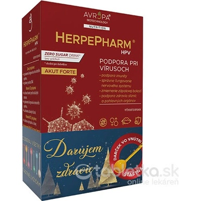 Avropa HerpePharm HPV prášok Vianoce 2024 bez príchute 210 g