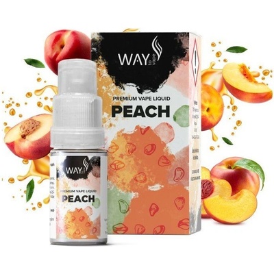 WAY to Vape Peach 10 ml 12 mg