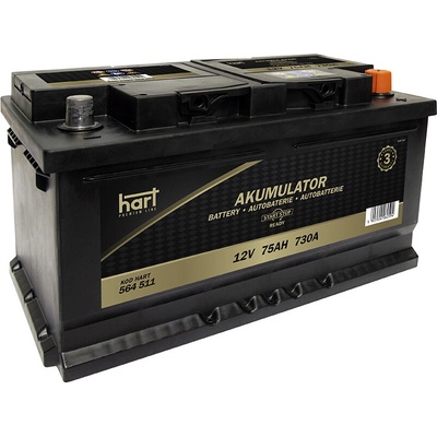 Hart 12V 75Ah 730A 564 511
