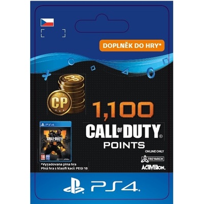 PlayStation Call of Duty: Black Ops 4 - 1,100 Points CZ