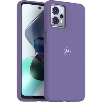 Motorola Калъф за Motorola Moto G23, силиконов, Motorola G23-SC-SFT-DBK, удароустойчив, лилав (G23-SC-SFT-DBK)