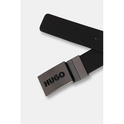 HUGO колан мъжки от кожа Gussy_Plaque (50563803)