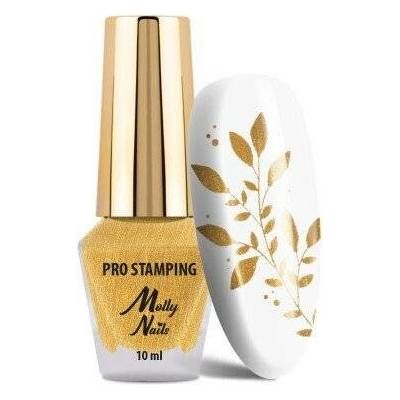 Molly lak na pečiatkovanie zlatý 04 PRO 10 ml