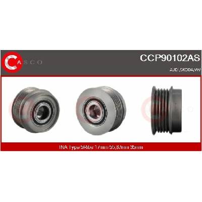 Řemenice, generátor CASCO CCP90102AS