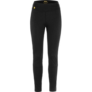 Fjällräven Дамско мериносово термобельо Fjällräven Women's Bergtagen Merino 190 LJ Merino base layer - Black (115-2711-0113)