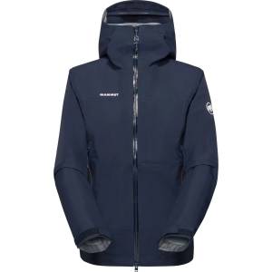Mammut Дамско водоустойчиво яке Mammut Women's Alto Guide Hardshell Hooded Jacket Waterproof jacket - Marine - размер XL (102-5104-0215)