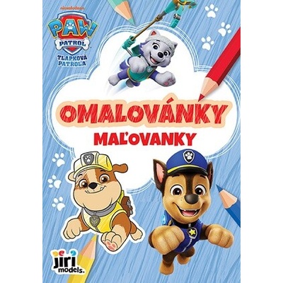 Omalovánky tlapková patrola A5 (chlapci)