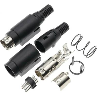 DIN 4Pin Male DC Power konektor, 24V