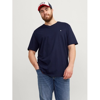 Image 1 of JACK & JONES Мъжка тениска Jack and Jones Jack+ Paulos T-Shirt Plus Size Mens - Navy Blazer