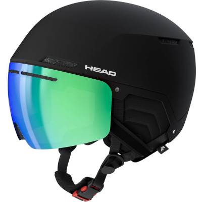 HEAD Ски каска Head Cinema Photo S1-3 (VLT46-16%) Ski helmet - Black - размер 52-55 cm (418-1296-0111)