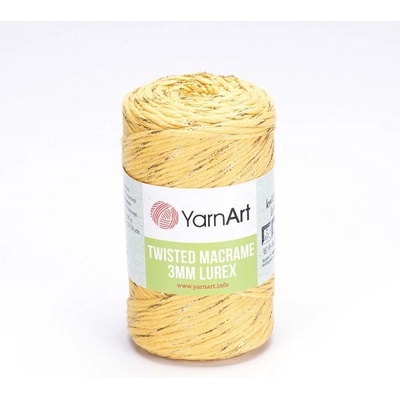 YarnArt Twisted Macrame Lurex 3mm Twisted Macrame Lurex: Twisted Macrame Lurex 764
