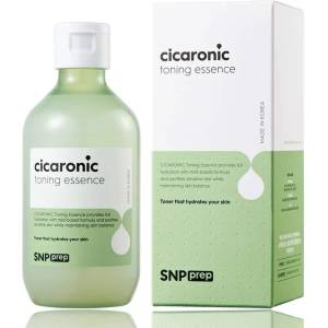 Snp Lab Prep Cicaronic Toning Essence, тоник-есенция за лице с азиатска центела и хиалуронова киселина (8809548092469)
