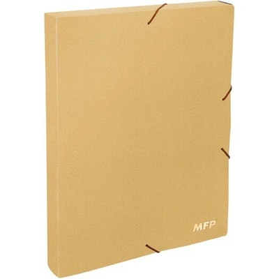 MFP Paper Složka M box 3cm s gumkou A4 béžová