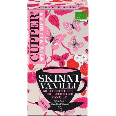 Cupper Bio čaj Skinni Vanilli 20 x 2 g