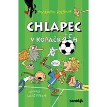 Chlapec v kopačkách