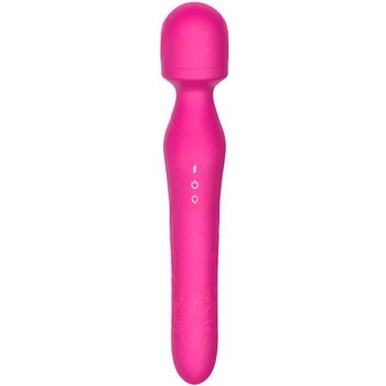 Mokko Вибриращ Wand Масажор от медицински силикон "CLAIRE PINK" 23.7 см