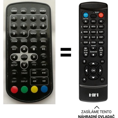 Dálkový ovladač Predátor Sencor SPV7011