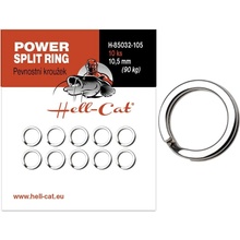 Hell-Cat Krúžok Pevnostný Power Split Ring 10 ks - 10,5 mm 90 kg