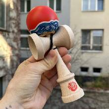 Kendama Krom Davide Pro Mod Matte Red