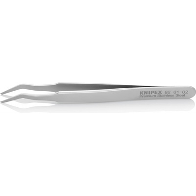 KNIPEX Presná pinzeta SMD 120mm so zahnutými koncami 92.01.02