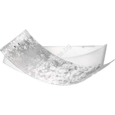 Gea Luce CAMILLA P M arg - Плафон CAMILLA 2xE27/70W/230V 63, 5 см сребрист (FX0207)