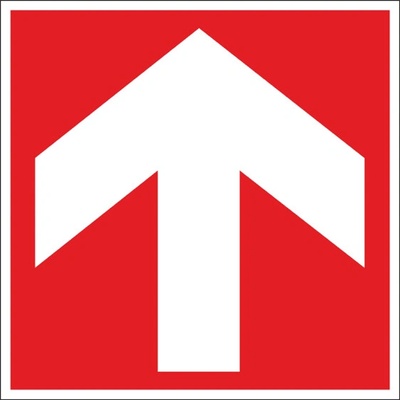 DUKO ŠIPKA čtvercová směrově otočná Formát: 100 x 100 mm, Materiál: plast 1 mm, samolepící vinylová fólie