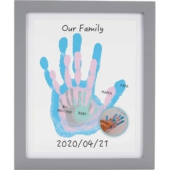 Pearhead rámček na odtlačok Family biely 698904630241