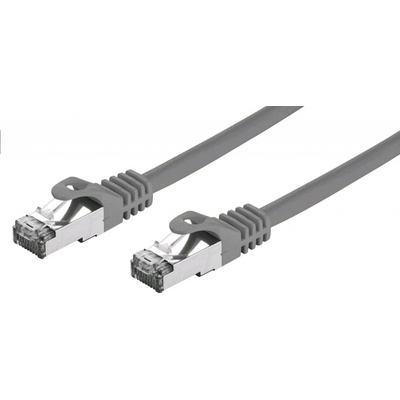 C-TECH CB-PP7-3 patch, Cat7, S/FTP, 3m, šedý