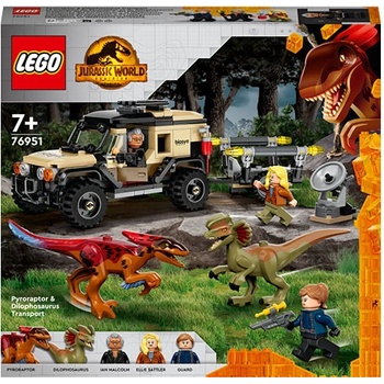 LEGO® Jurassic World 76951 Preprava Pyroraptora a Dilophosaura