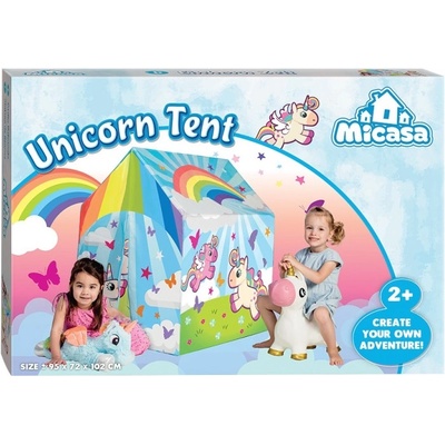 Micasa Детска палатка Micasa - Еднорог, 95 x 72 x 102 cm (418-22)